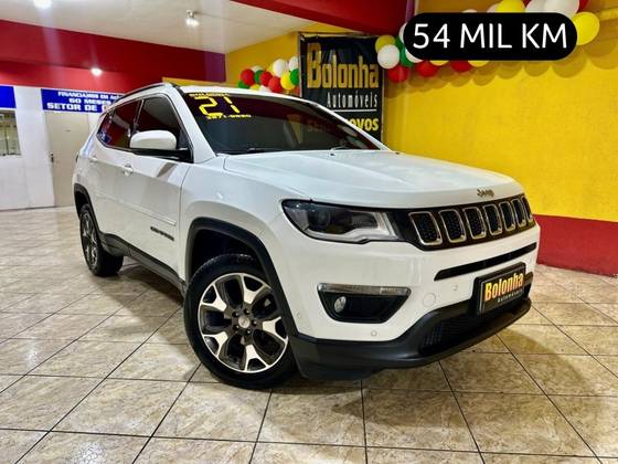JEEP COMPASS 2.0 16V FLEX LONGITUDE AUTOMÁTICO JEEP COMPASS 2.0 16V FLEX LONGITUDE AUTOMÁTICO